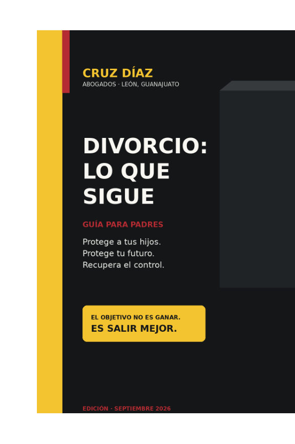 Portada de la guía Divorcio: lo que sigue